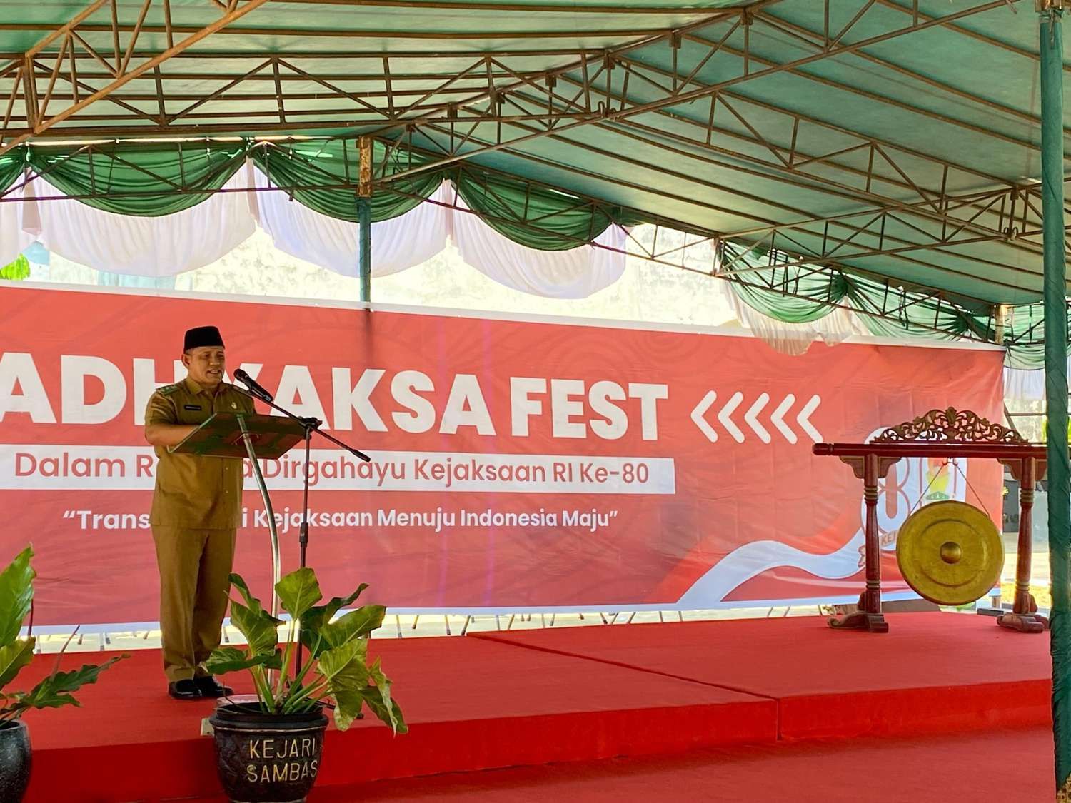 Wakil Bupati Sambas Hadiri Adhyaksa Fest: Ajang Silaturahmi dan Inovasi