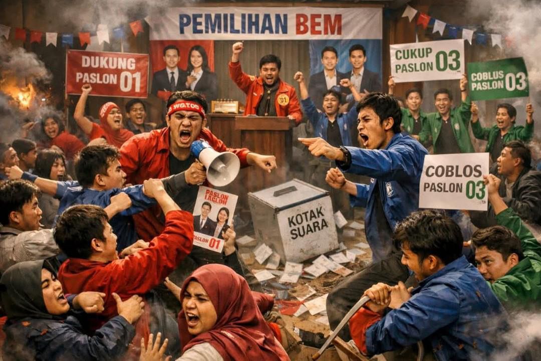 Pemilihan BEM di Kampus Sambas Ricuh, Integritas Demokrasi Mahasiswa Dipertanyakan