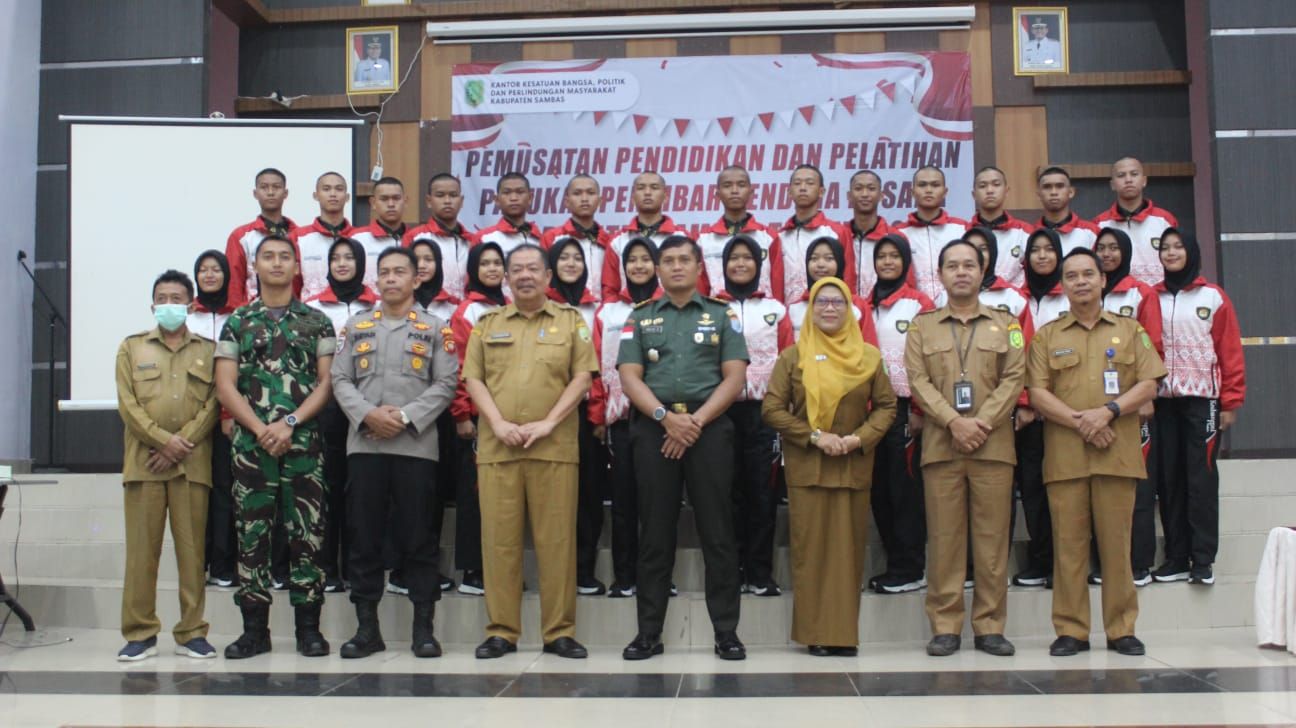 Pemusatan Pendidikan dan Pelatihan Paskibraka Kabupaten Sambas 2024 Telah Dimulai