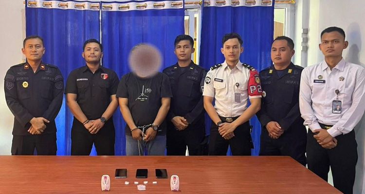Petugas Rutan Sambas Gagalkan Upaya Penyelundupan Sabu Lewat Layanan Kunjungan