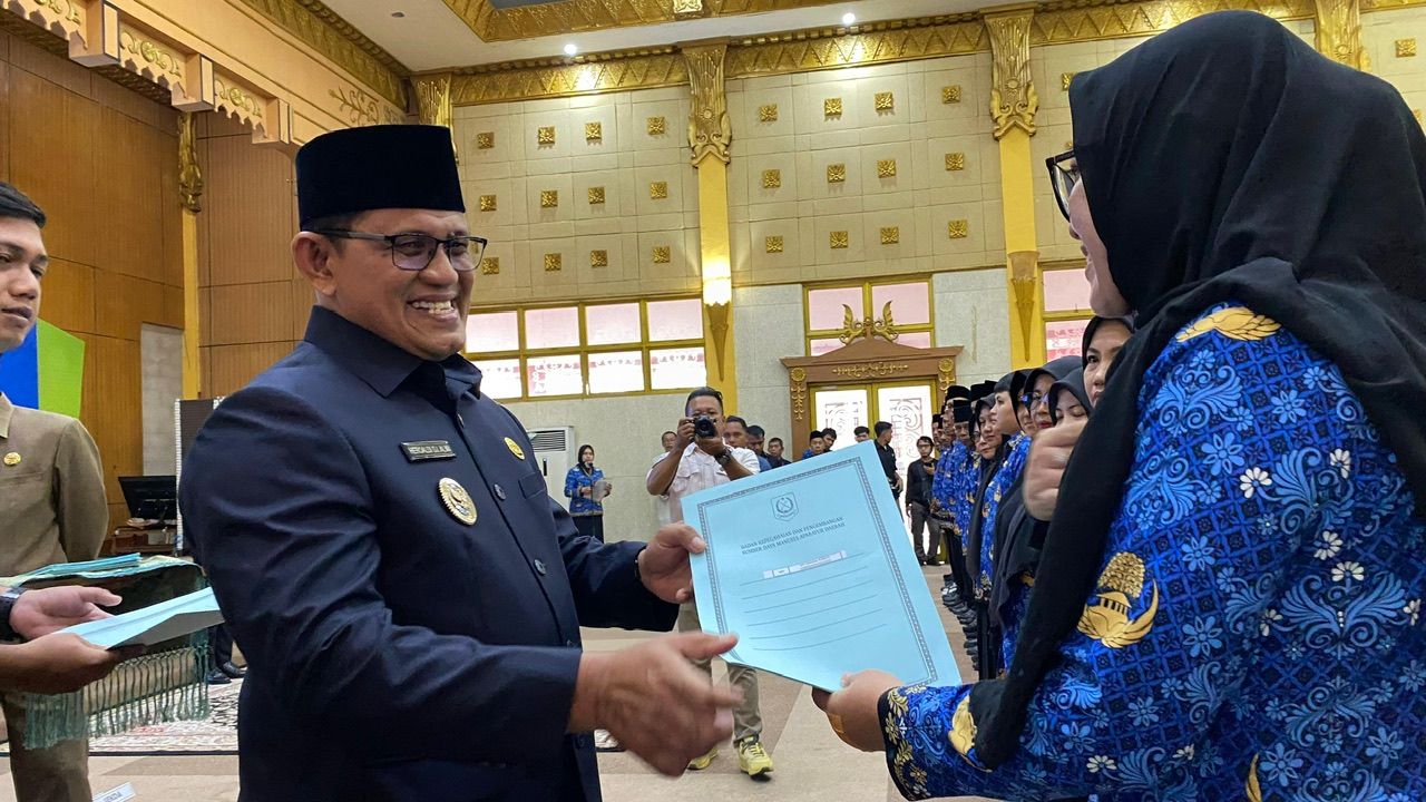 305 Pegawai Non-ASN Pemkab Sambas Resmi Berstatus PPPK