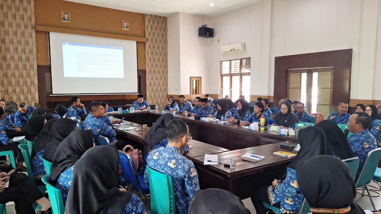 Dinkes Sambas Gekar Rakortek Puskesmas, Ganjar Fokuskan Peningkatan Mutu Pelayanan Kesehatan Masyarakat