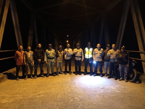 Penertiban Knalpot Brong dan Balap Liar di Kecamatan Teluk Keramat, Sambas