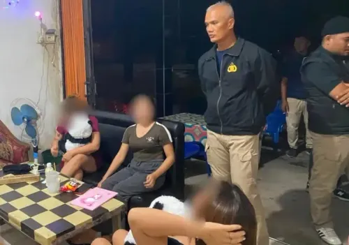 Razia Tempat Hiburan Malam di Teluk Keramat, Lima Orang Positif Narkotika