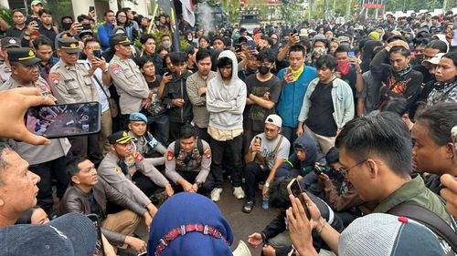Mahasiswa Kalbar Gelar Aksi Lanjutan Tolak Kenaikan Tunjangan DPR