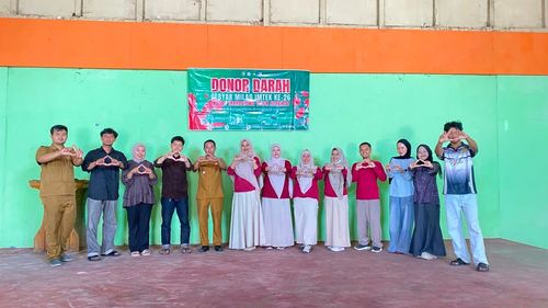 Peringati Milad Ke-26, IMTEK Gelar Donor Darah untuk Bantu Penuhi Stok Darah RSUD Sambas