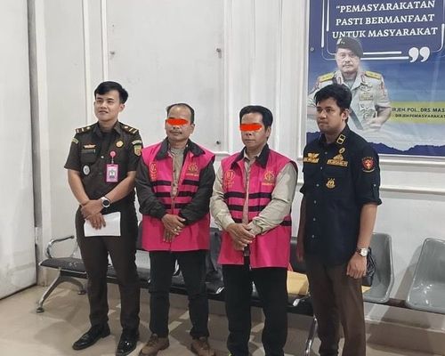 Kades Malo Jelayan dan Suka Damai Ditahan Kejaksaan Negeri Bengkayang