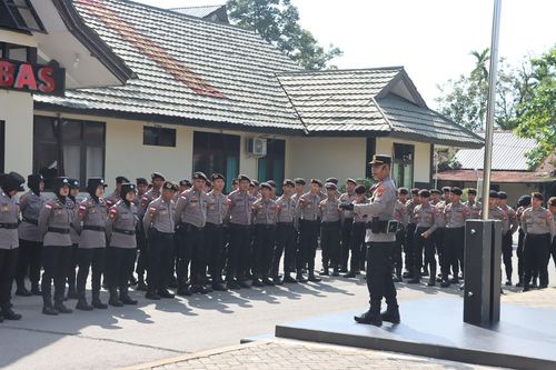 Polres Sambas Siapkan Pengamanan May Day, Gelar Latihan Pengendalian Massa