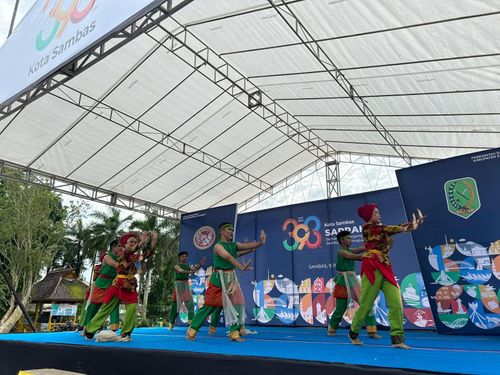 Peringatan Hari Jadi Kota Sambas ke-393 Dimeriahkan Lomba Tari Kreasi Melayu
