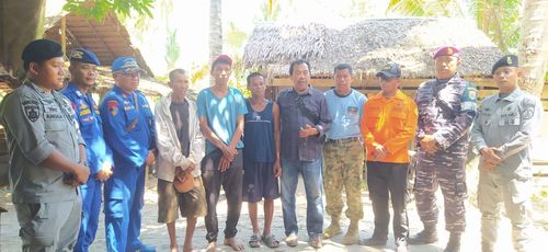 Nelayan Ayah dan Anak Dilaporkan Hilang Ditemukan Selamat di Perairan Paloh
