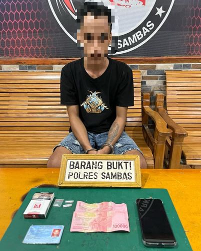 Satresnarkoba Polres Sambas Ungkap Kasus Peredaran Narkoba di Kecamatan Jawai