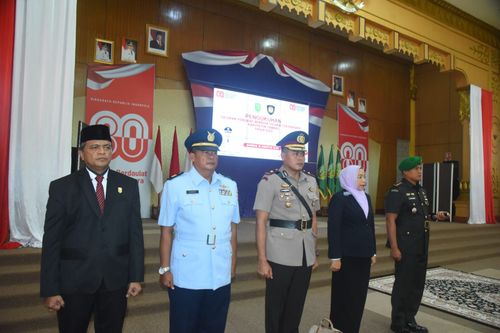 Siap Bertugas, Sebanyak 28 Paskibra Kabupaten Sambas Resmi Dikukuhkan