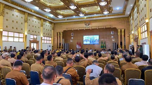 Tingkatkan Sinergitas Pemkab Sambas Gelar Rakor Inpres Nomor 10 Tahun 2025 tentang Pengadaan dan Pengelolaan Jagung