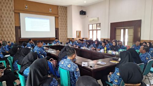 Dinkes Sambas Gekar Rakortek Puskesmas, Ganjar Fokuskan Peningkatan Mutu Pelayanan Kesehatan Masyarakat