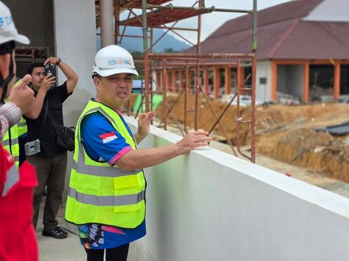 Sekolah Rakyat Sagatani Hampir Rampung, Ria Norsan Targetkan Mulai Digunakan September
