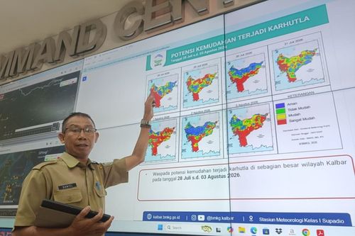 Sambas Masuk Pantauan Helikopter Satgas Karhutla Kalbar