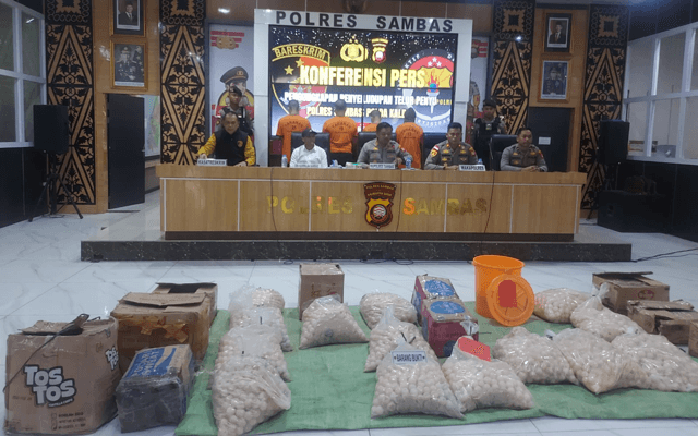 BIN dan Polisi Gagalkan Penyelundupan Ribuan Telur Penyu