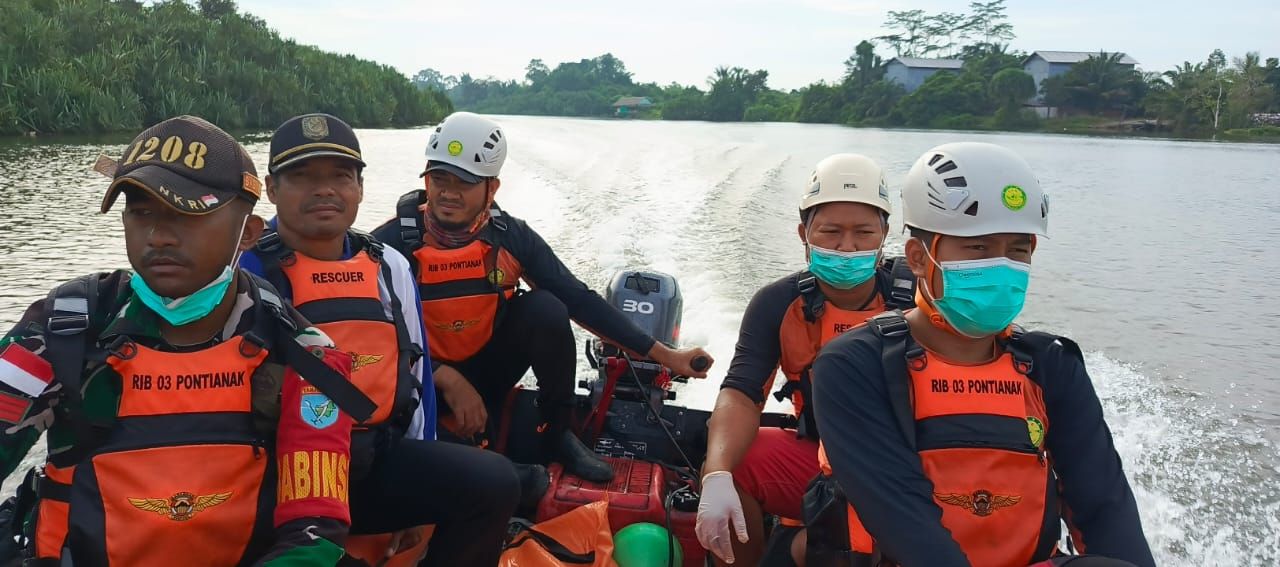 Pemuda yang Tenggelam di Sungai Sajingan Besar Ditemukan Meninggal Dunia