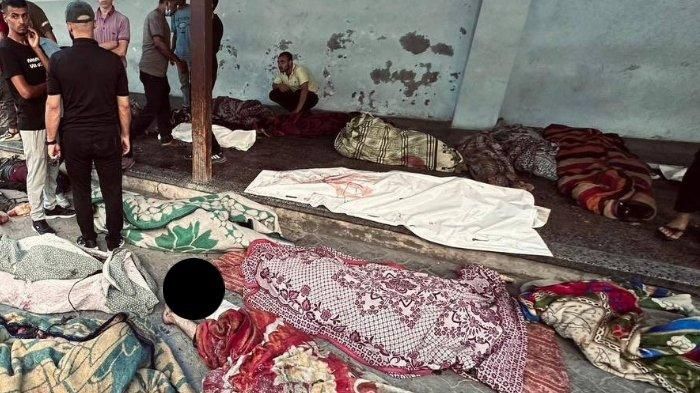 Tragedi di Gaza: Roket Hantam Sekolah, 100 Tewas Saat Salat Subuh
