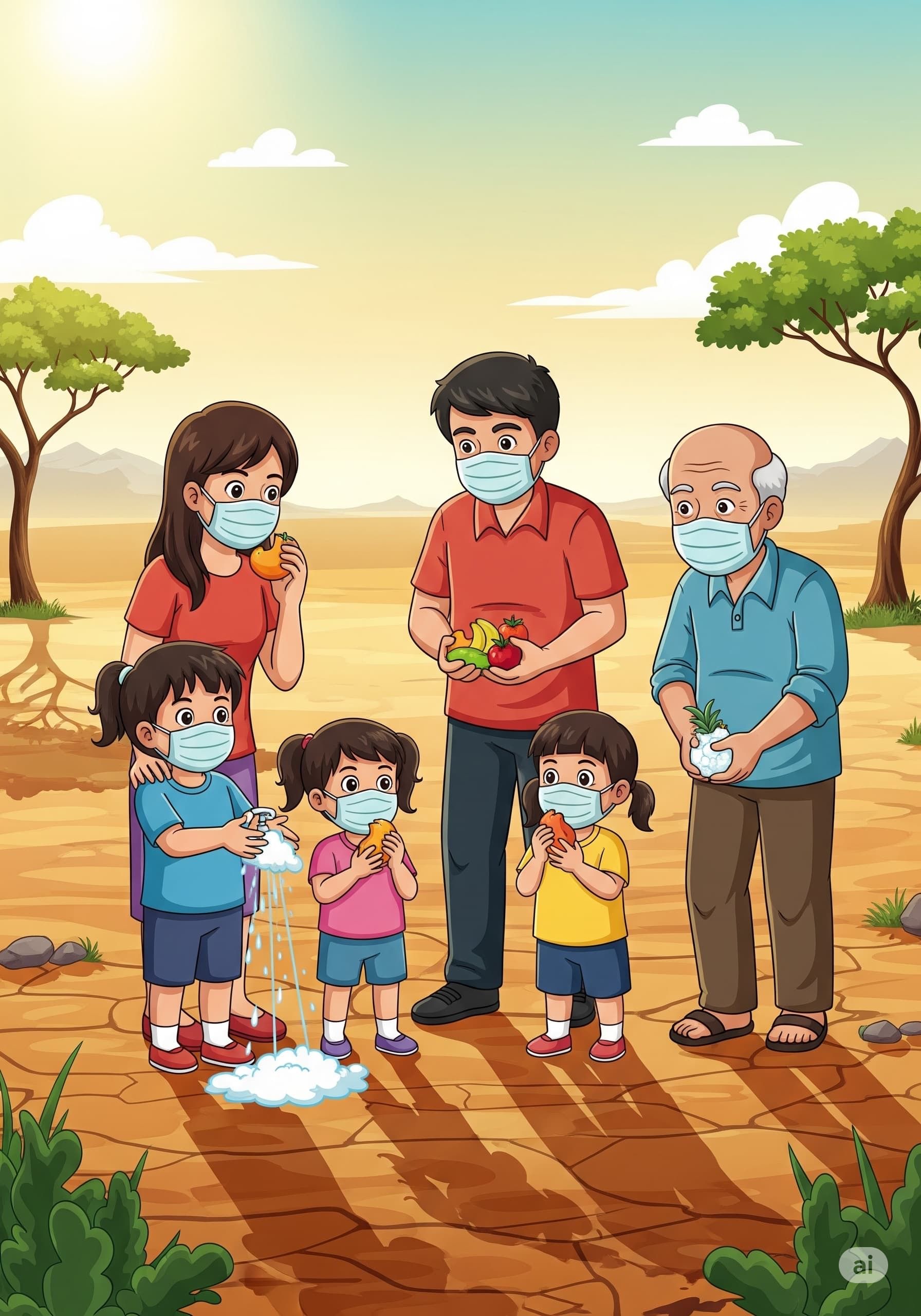 Kadinkes Sambas Imbau Waspada ISPA dan Diare di Musim Kemarau